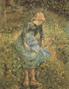 Camille Pissarro The Shepherdess USA oil painting artist